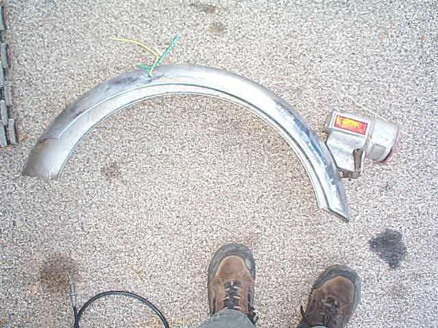 harley rear fender